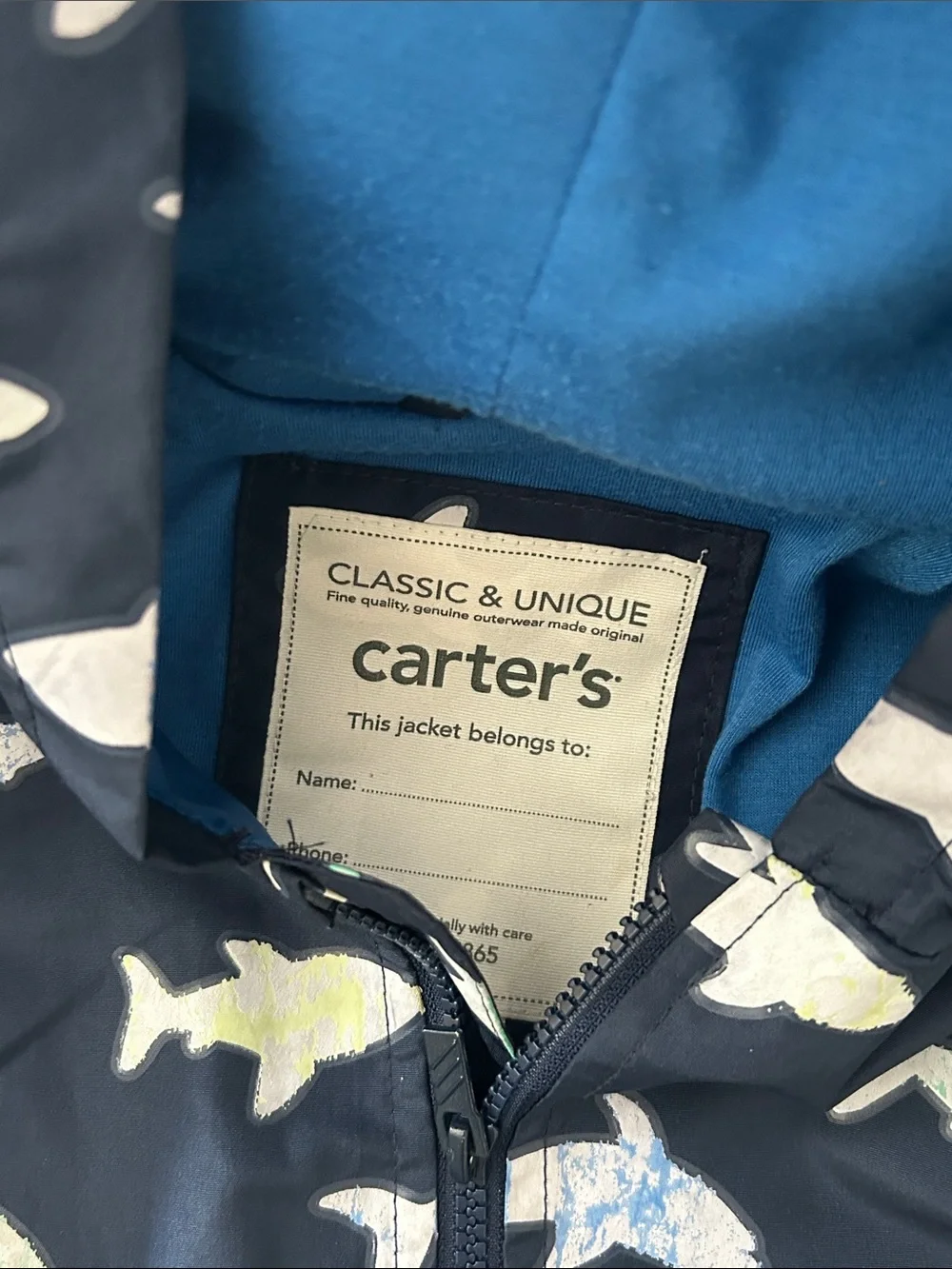 Carters kids navy